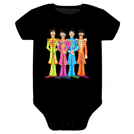 Body para bebé Beatles Caricatura