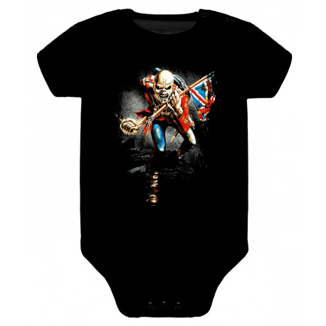 Body para bebé Iron Maiden The Trooper