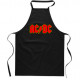 Delantal cocina ACDC logo