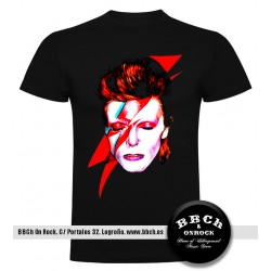 Camiseta Bowie Cara Rayo