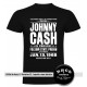 Camiseta Johnny Cash Folson