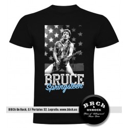 Camiseta Bruce Springsteen Photo Flag