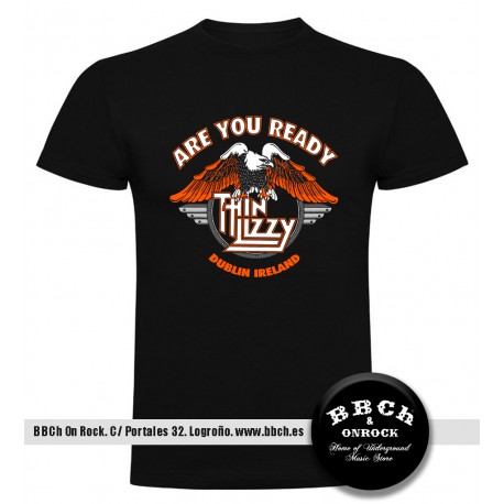 Camiseta Thin Lizzy Escudo