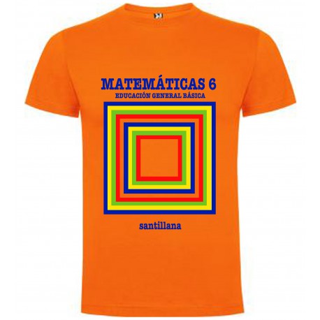 Camiseta EGB Vintage Libro de Texto Matemáticas Chico